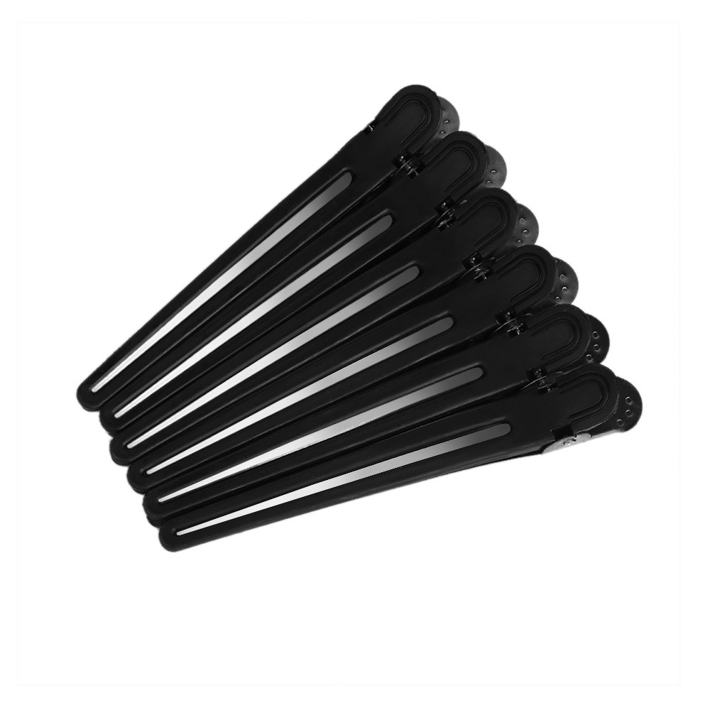 Bộ 3/4/9/12 kẹp màu đen chuyên dùng tạo kiểu tóc Osier