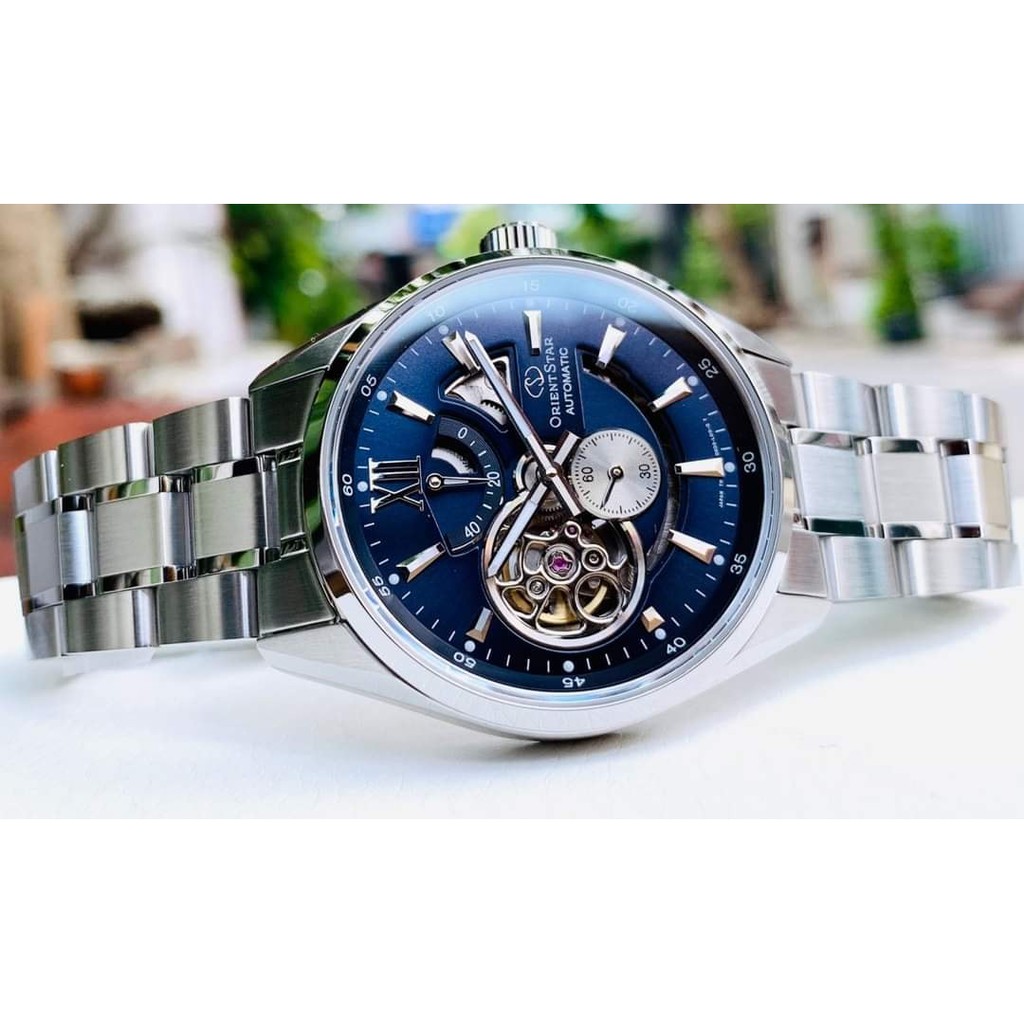 Đồng hồ nam Orient Star Skeleton SDK05002D0 -  Máy Automatic cơ - Kính Sapphire