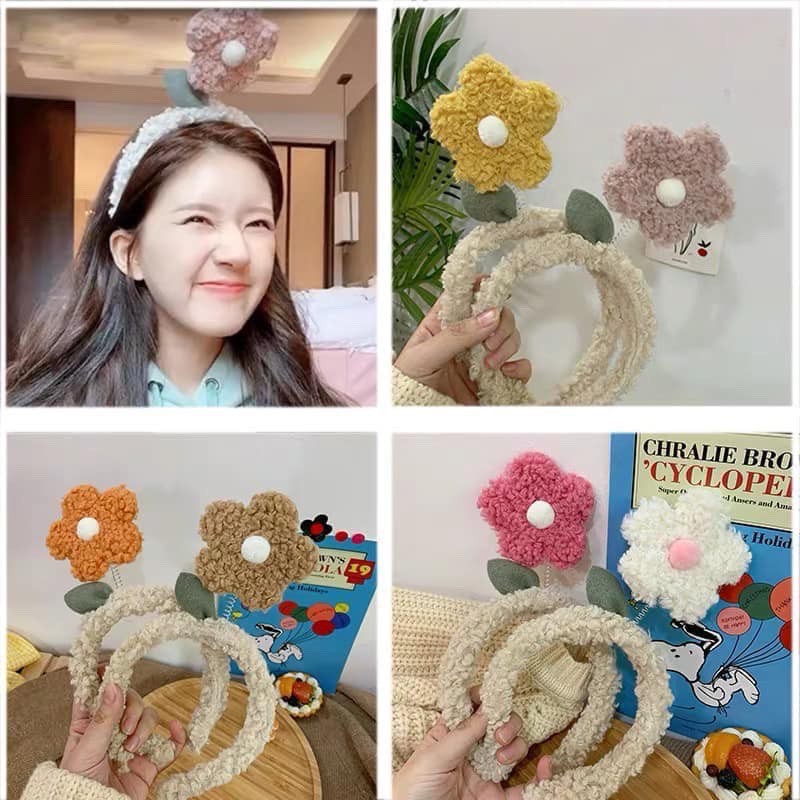 Cài tóc hoa mai cho bạn gái xinh hot trend- Hoa thứ 2