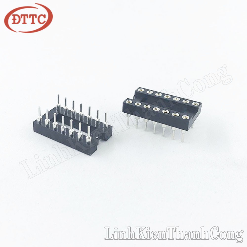 Đế IC 14 Chân DIP-14 Loại Tròn