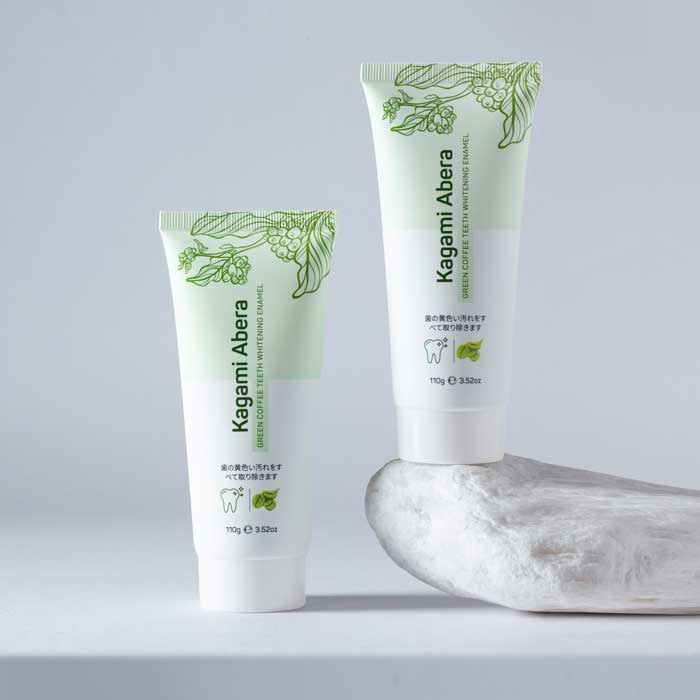 Men trắng răng Kagami Abera 110g đánh bay vết ố vàng và giúp răng trắng sáng