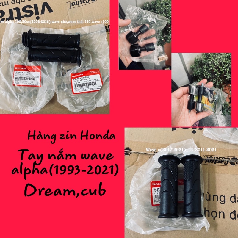 Bao tay xe wave,tay nắm xe wave,dream,cub,wave 110,100,50cc,alpha,nhỏ,thái,wave s110,rsx,chính hãng Honda giá rẻ