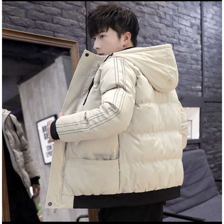 Áo phao nam có mũ_2022