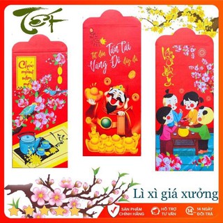 💥CHỌN MẪU💥 Sỉ 1000 Bao Lì Xì Tết Tân Sửu 2021 Tổng Hợp đủ Mẫu-Tặng kèm túi