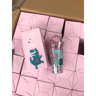 [GIẢM SỐC] Bình nước khủng long siêu kute 450ml