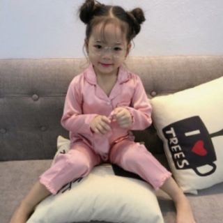 Combo sỉ bộ lụa bé gái nó
