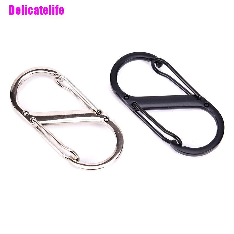 1 Móc Khóa Chữ S Đa Năng Bằng Thép Không Gỉ