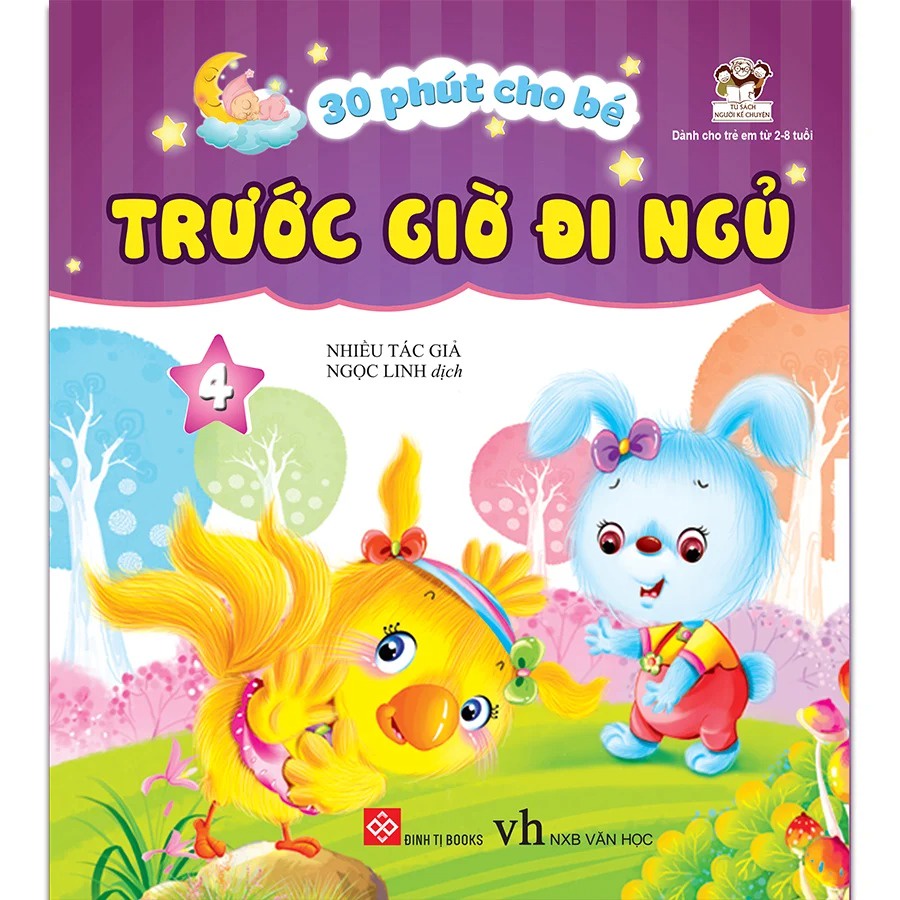 Sách - 30 phút cho bé trước giờ đi ngủ (Tập 4 - Rèn thói quen tốt cho trẻ 0 - 6 tuổi