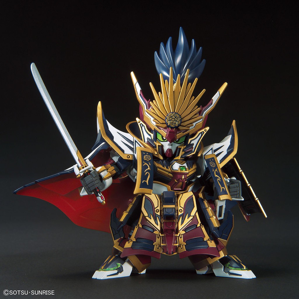 Mô Hình Gundam SD Nobunaga Gundam Epyon SDW Heroes Bandai Đồ Chơi Lắp Ráp Anime Nhật