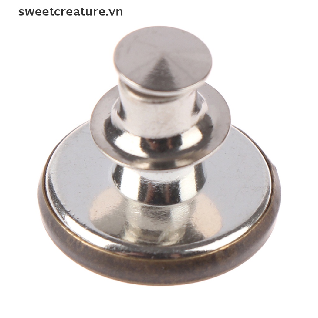 Nút bấm quần jean bằng kim loại 17mm DIY