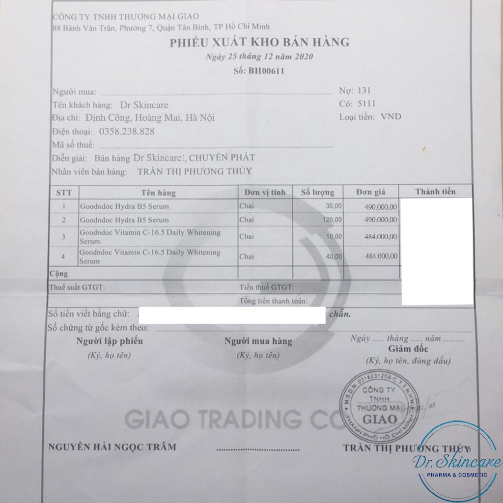 [CHÍNH HÃNG] Serum Vitamin C Mờ Thâm Nám, Trắng Da - GoodnDoc Vitamin C 16.5 Daily Whiening Serum 30ml | BigBuy360 - bigbuy360.vn