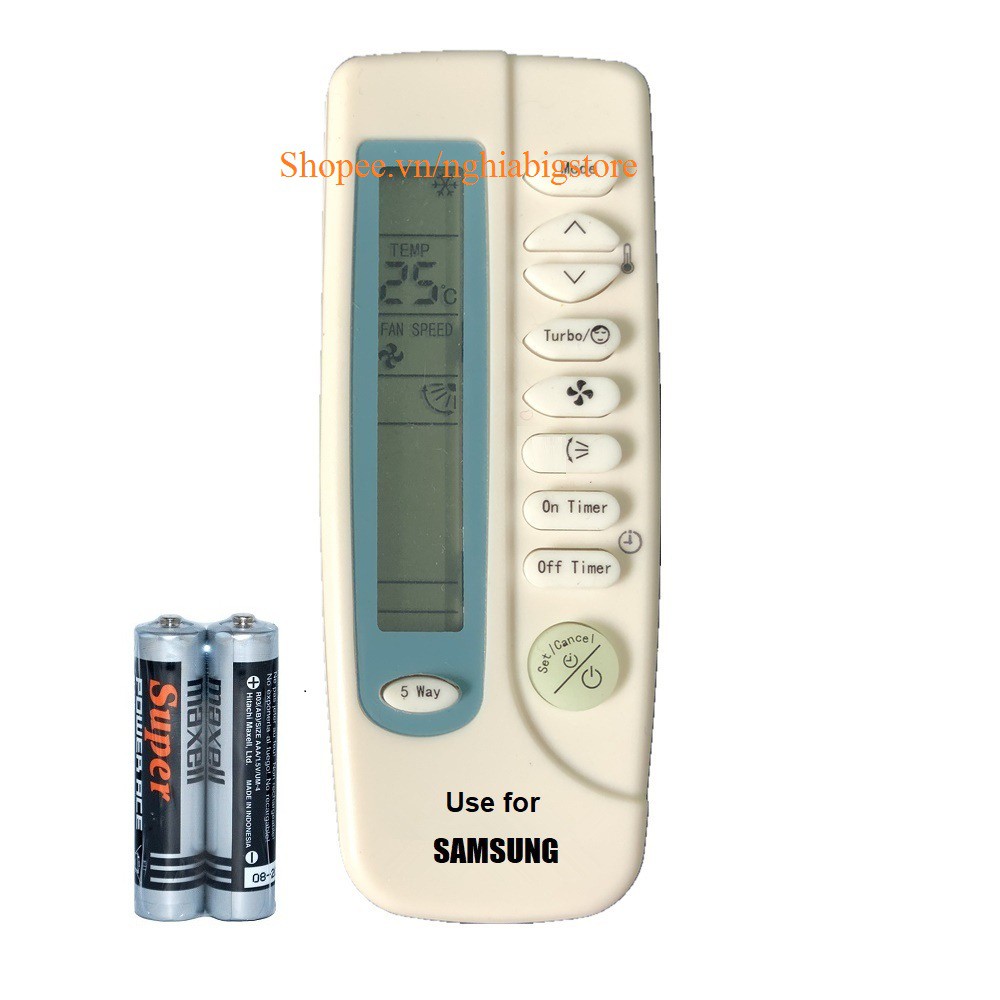 Remote Điều khiển Máy Lạnh SAMSUNG, Điều Hòa Không Khí ARH-441, ARC-701, ARC-406