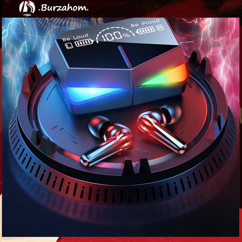 Tai Nghe Bluetooth 5.0 Không Dây Bur_M28 Âm Thanh Sống Động Chất Lượng Cao