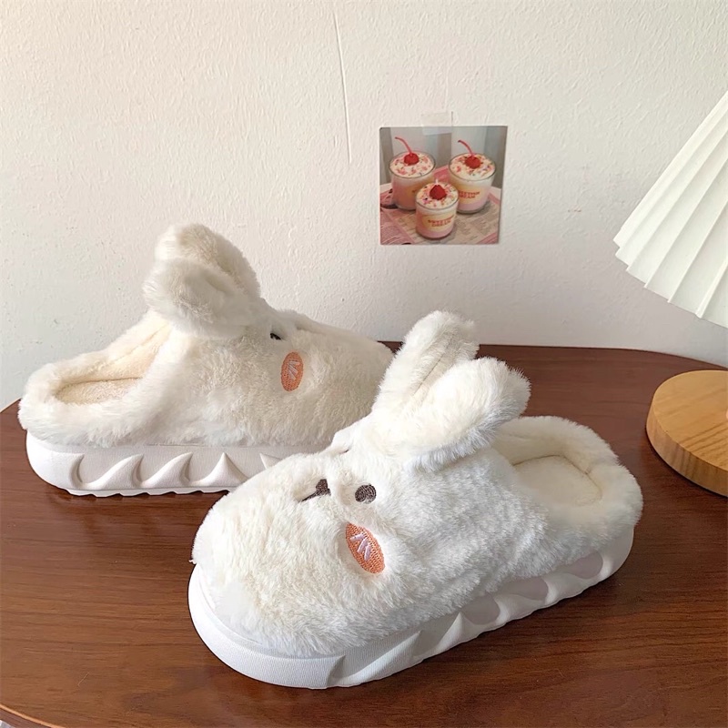 Dép bông hình con thỏ dép đi trong nhà