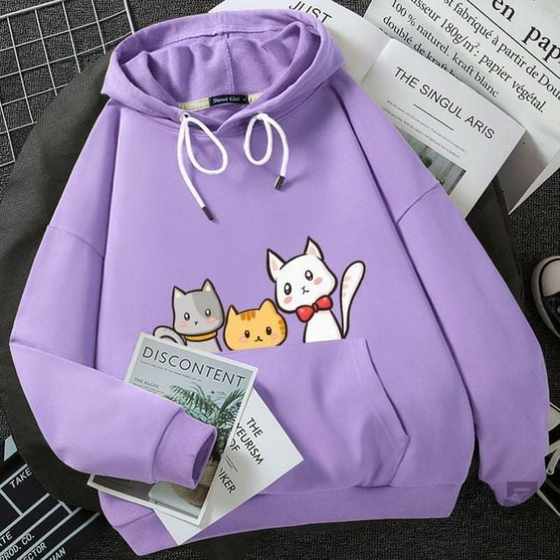 Áo hoodie nỉ bông form rộng siêu hot (chọn mẫu ngẫu nhiên) | BigBuy360 - bigbuy360.vn