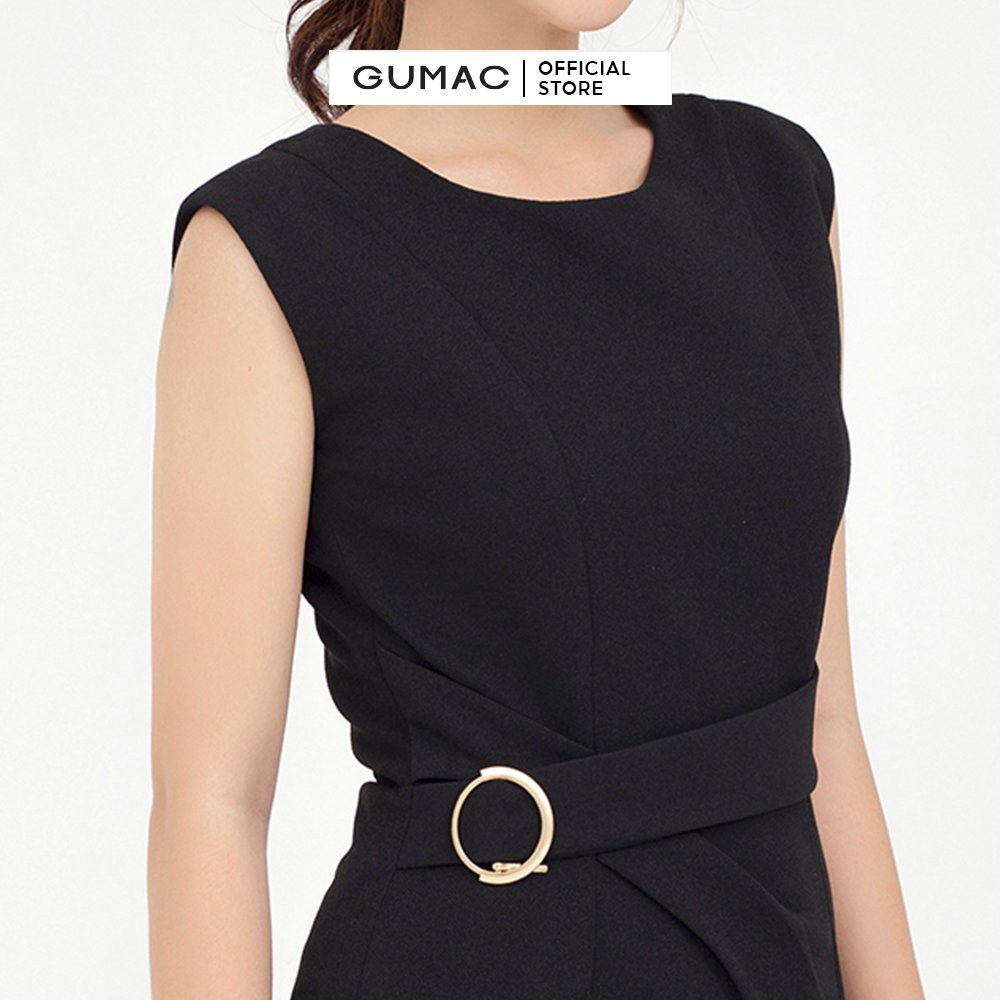 [Mã MABR07062 giảm 8% tối đa 50K đơn từ 249K] Đầm body nữ quyến rũ sát nách GUMAC nhiều màu, trẻ trung DB580 | BigBuy360 - bigbuy360.vn