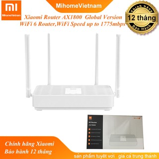 Bộ phát WiFi Xiaomi Mi Router AX1800 - Hỗ trợ mesh, WiFi 6, 5 Core