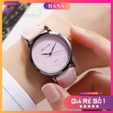 (SIÊU PHẨM) Đồng Hồ Nữ MSTIANQ MS888 thời trang 2020 dây da PU cao cấp