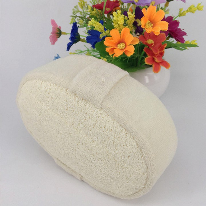 HCM - Bông tắm xơ mướp tẩy tế bào chết massage cơ thể tái tạo năng lượng