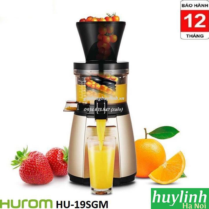 Máy ép trái cây chậm Hurom 19SGM - Bảo hành 12 tháng [HU-19SGM]