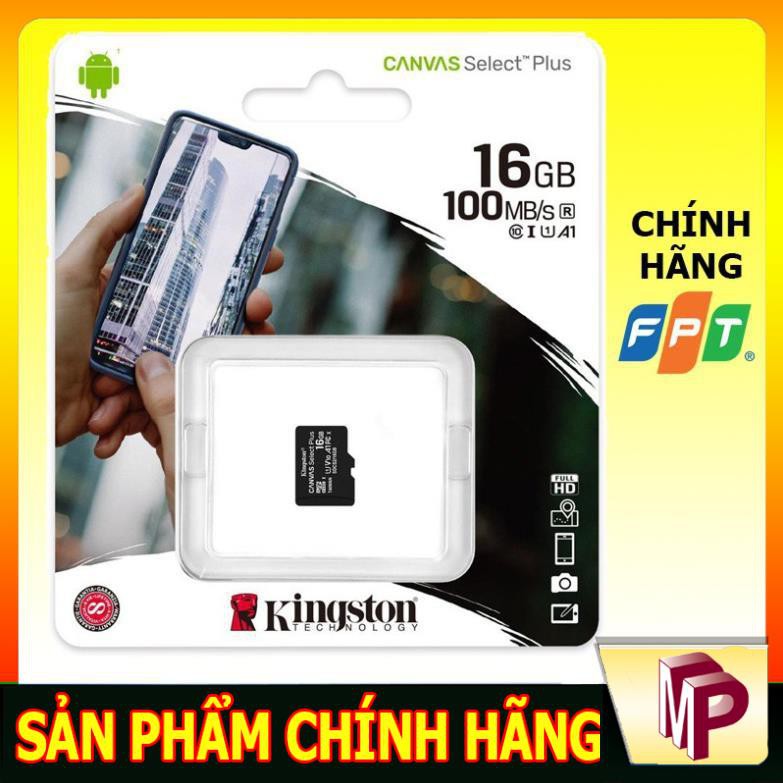 Thẻ nhớ Kingston 16gb tốc độ 100Mb/s