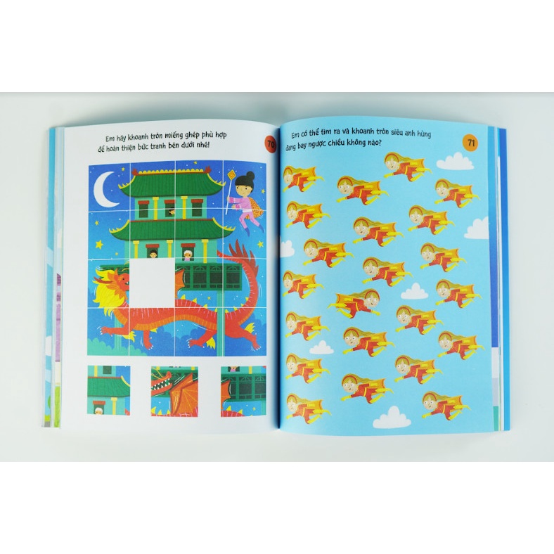 SÁCH - 90++ trò chơi phát triển chỉ số IQ cho bé ( 2 tập )