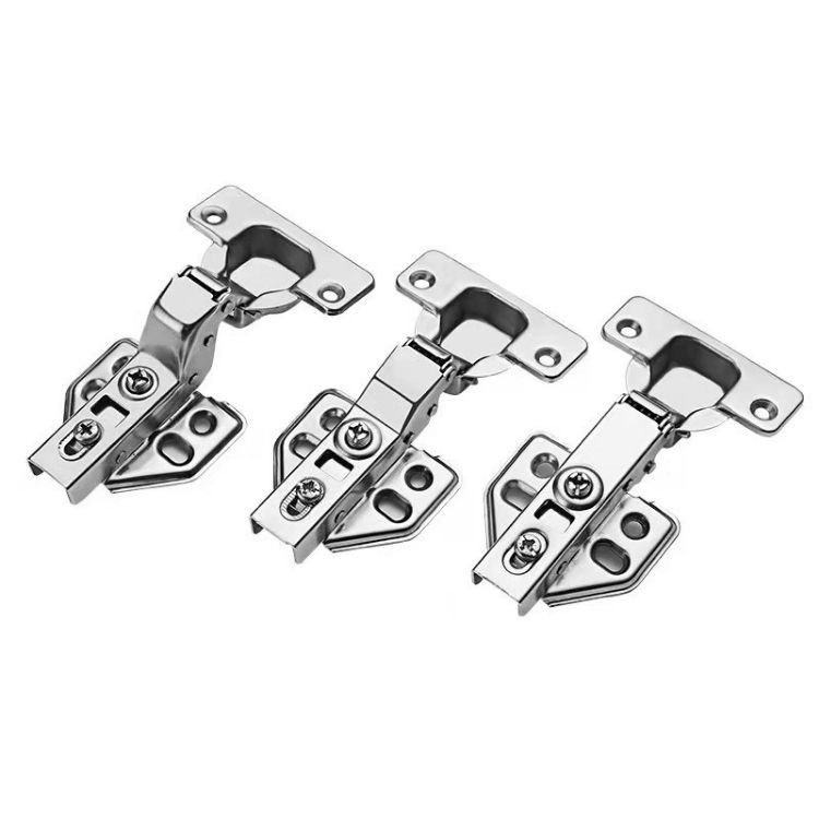 Bản lề tủ gỗ giảm chấn combo 4 cái bằng inox 304 cao cấp, giữ được độ sáng bóng và tính thẩm mĩ trong thời gian dài