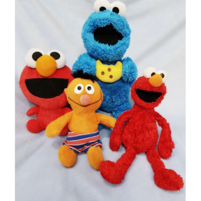 Gấu bông set 3 Elmo và bạn