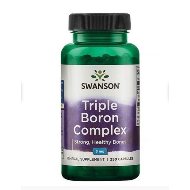 SWANSON VITAMIN | Swanson Premium - Triple Boron Complex 3MG  - Chính Hãng Muscle Fitness
