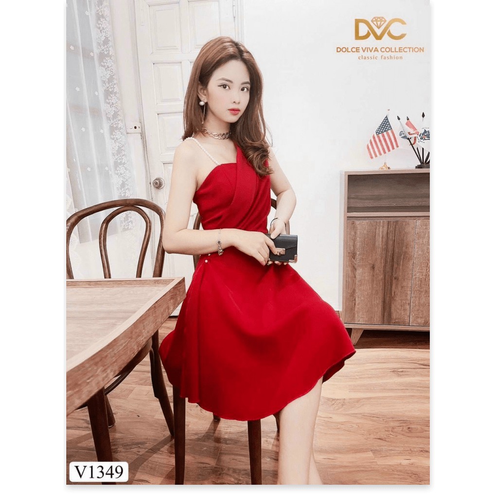 ĐẦM XÒE NỮ LỆCH VAI PHỐI BÈO DỰ TIỆC SANG CHẢNH