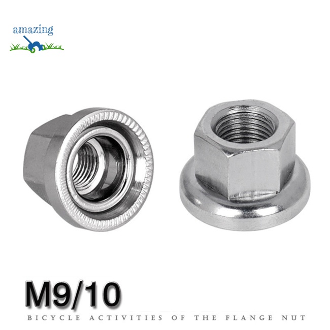 Đai Ốc Trục Bánh Xe Trước Sau Chống Trượt 9mm 10mm