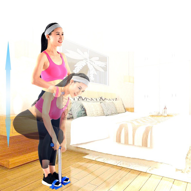 Dây kéo lò xo tập thể dục Tummy Trimmer - Dụng cụ tập Gym Bụng, tập thể dục đa năng tại nhà