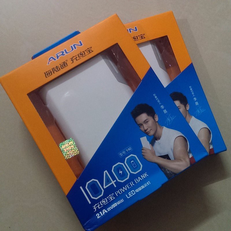 Pin sạc dự phòng Arun Y40 10400mAh (Trắng)