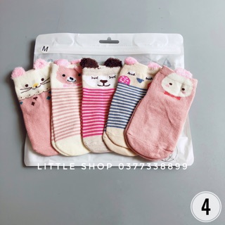 Combo 5 đôi tất/vớ bé trai, bé gái