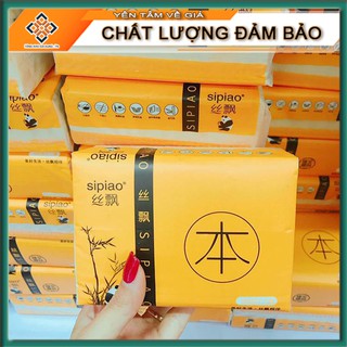 Giấy ăn than tre gấu trúc, giấy ăn gấu trúc Sipiao siêu dai