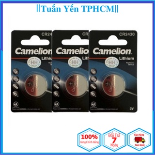 Combo 5 Viên Pin Lithium CR 2430 (3V) Camelion Mẫu Mới - Toppin