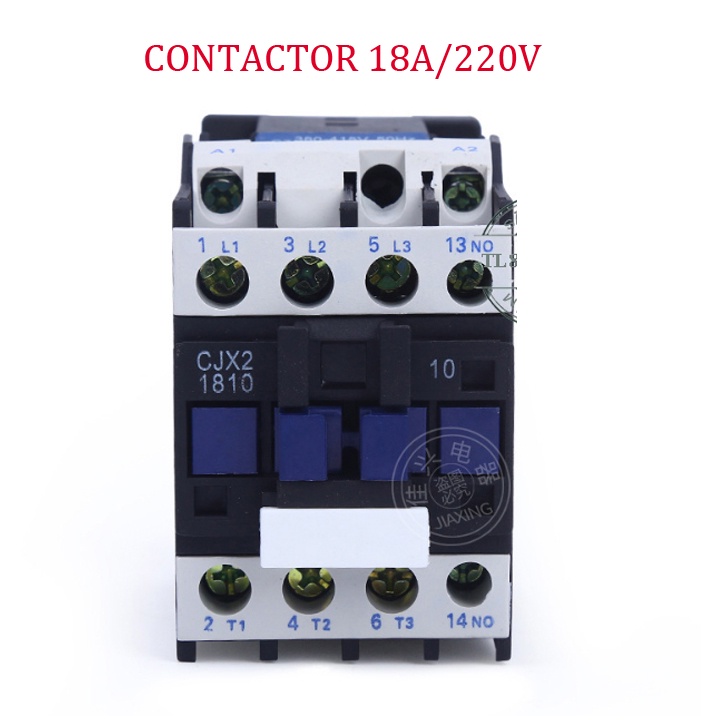 Công tắc hẹn giờ KG316 TII + contactor 18A/220v