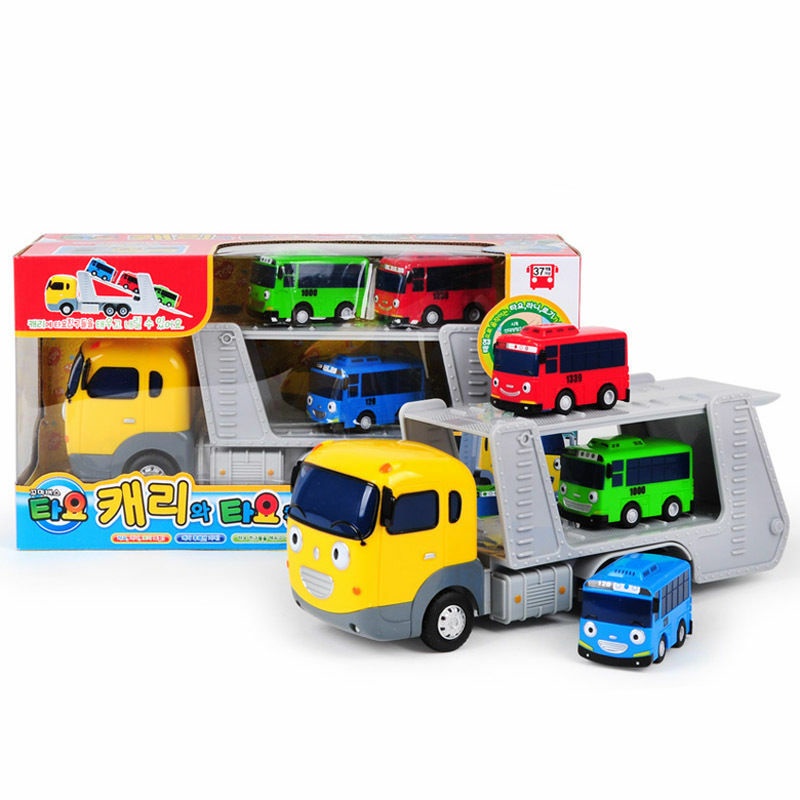★Little Bus Tayo★ Các bạn carry & Tayo  Bộ đồ chơi xe hơi dành cho trẻ sơ sinh