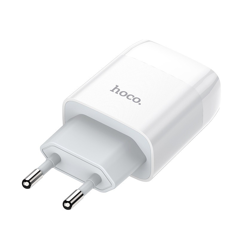 Bộ Củ Cáp Sạc Lightning Cho Iphone Hoco C73/C73A Sạc Nhanh 2 CỔNG 2.4A Dây Iphone Dài 1M  - Bảo hành 12 tháng