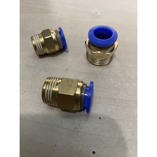 ĐẦU NỐI REN NGOÀI 9.6,13,17,21 Ống hơi khí nén, phung sương 6,8,10,12