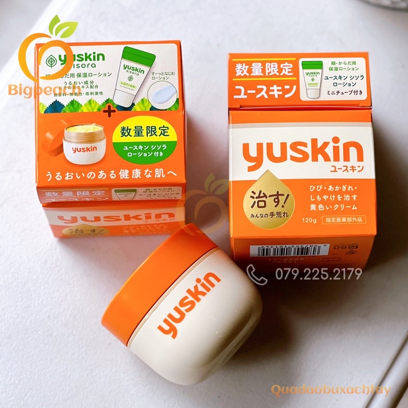 Kem Ngăn Nứt Nẻ Chàm Ngứa YUSKINA Yuskin SỐ 1 NHẬT BẢN - 120g