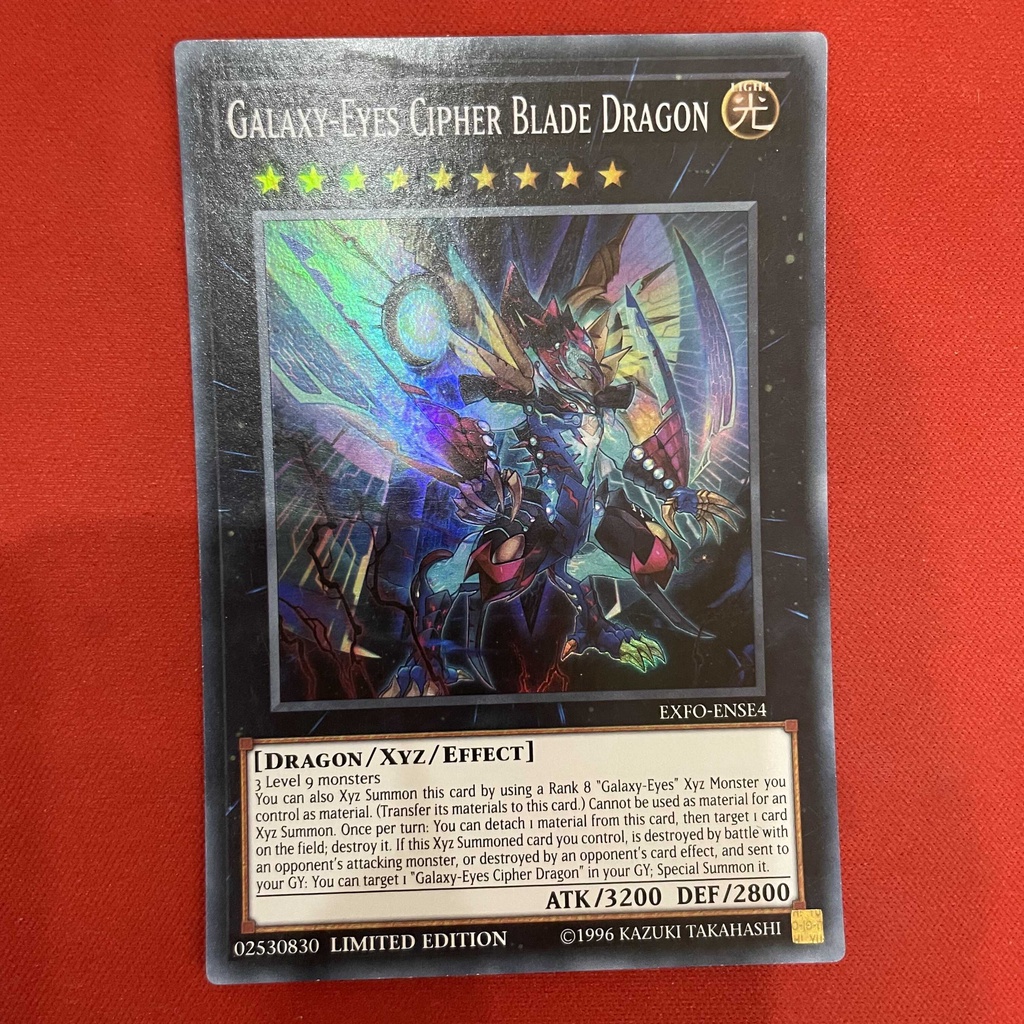 Galaxy-Eyes Cipher Blade Dragon