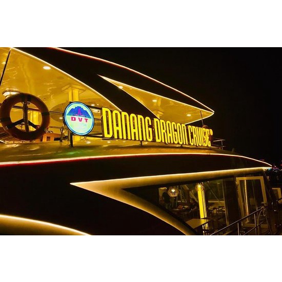 Đà Nẵng [E-voucher] Vé du thuyền Danang Dragon ngắm cảnh sông Hàn về đêm, xem cầu Rồng phun lửa
