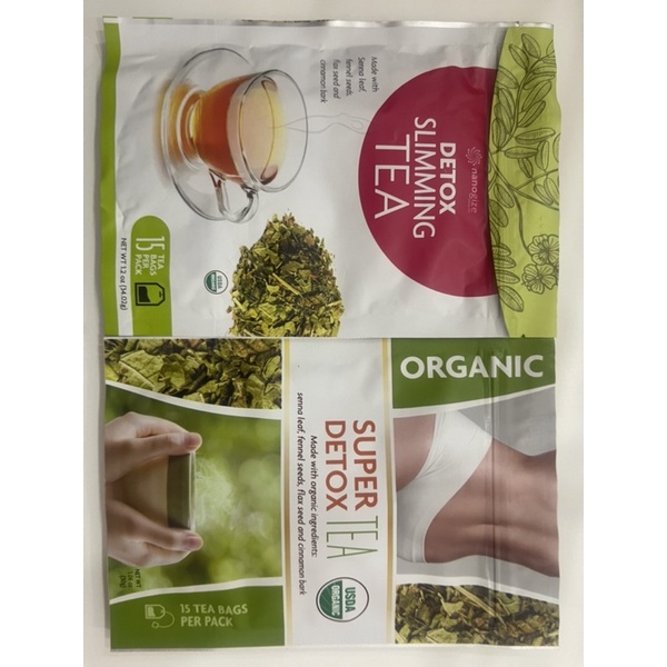 Trà Detox Slimming Tea Nanogize/ Trà Super Detox Tea Nanogize của Mỹ/ Trà giảm cân Nanogize của Mỹ