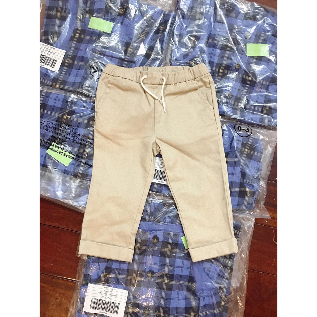 Quần dài kaki bé trai Janie and Jack