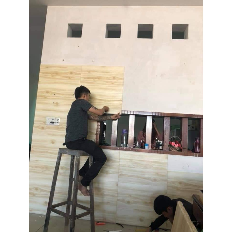 HÓT !!  ĐỘ DÀY 5MM | XỐP DÁN TƯỜNG VÂN GỖ| - NỘI THẤT CHÍ LINH | BigBuy360 - bigbuy360.vn