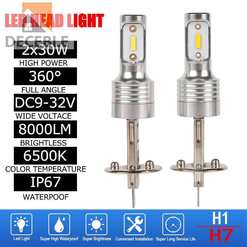 Bóng Đèn Pha Led 110w 8000lm 6000k Góc Rộng 360 Độ Cho Xe Hơi