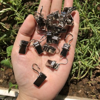 Kẹp treo rèm mini, treo tranh vải bằng thép không rỉ