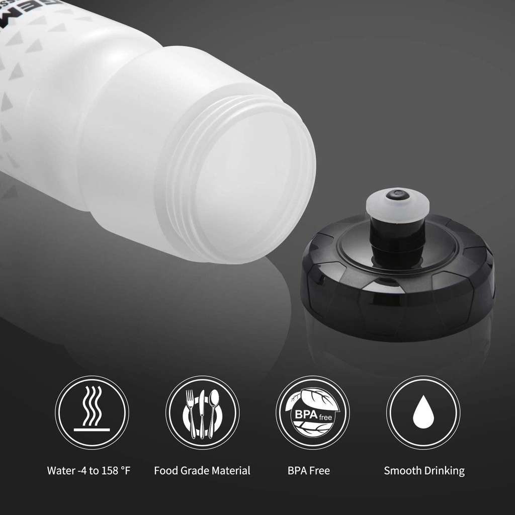 Bình đựng nước 750ml có lồng giữ gắn xe đạp tiện lợi