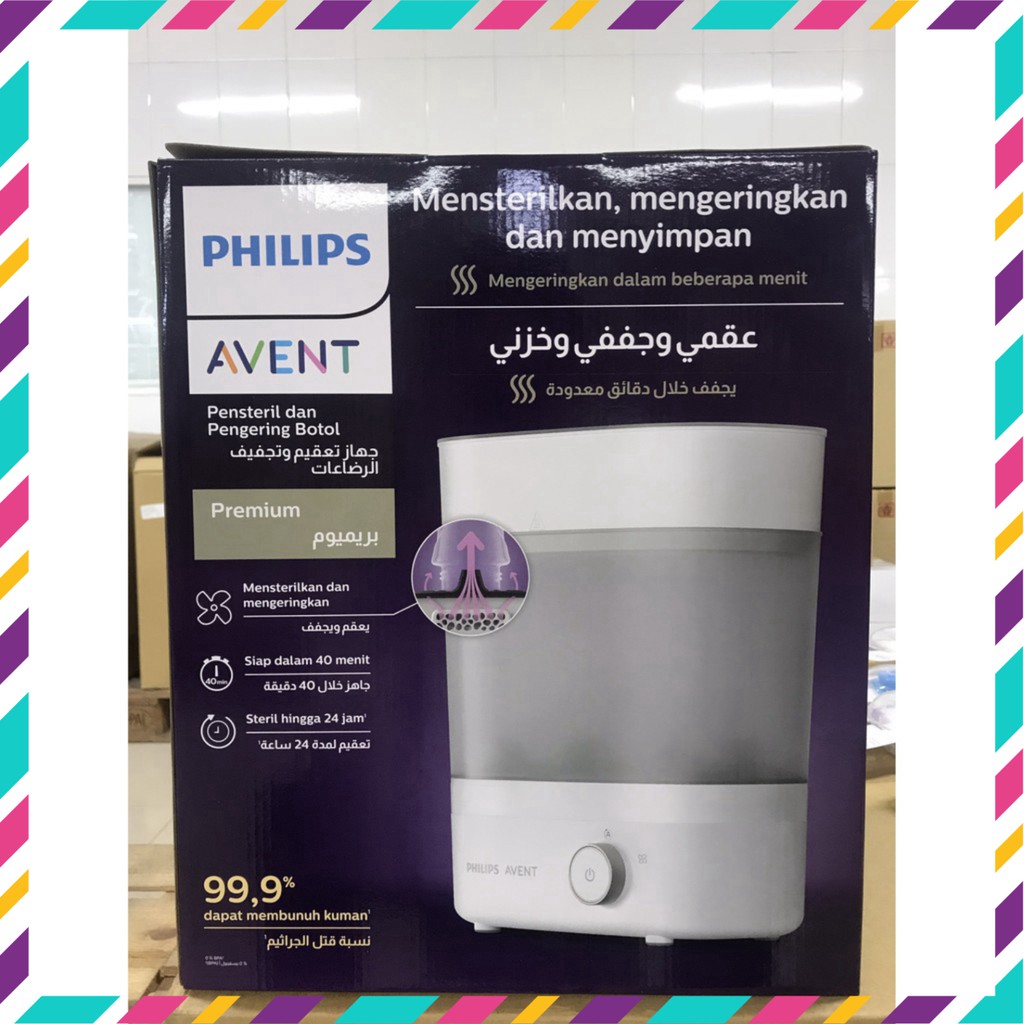 Máy tiệt trùng và sấy khô bình sữa Philips Avent 3 in 1 SCF293.00